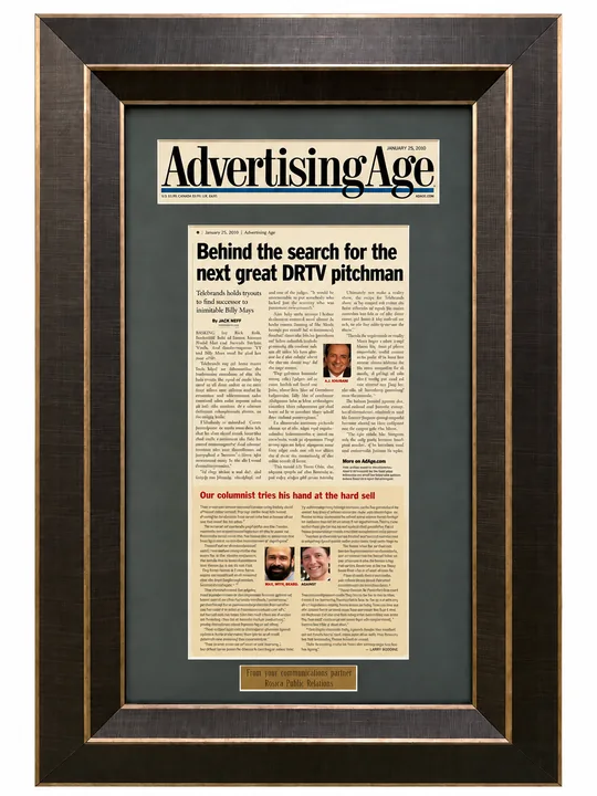 Advertising Age: Behind the search for the next great DRTV pitchman