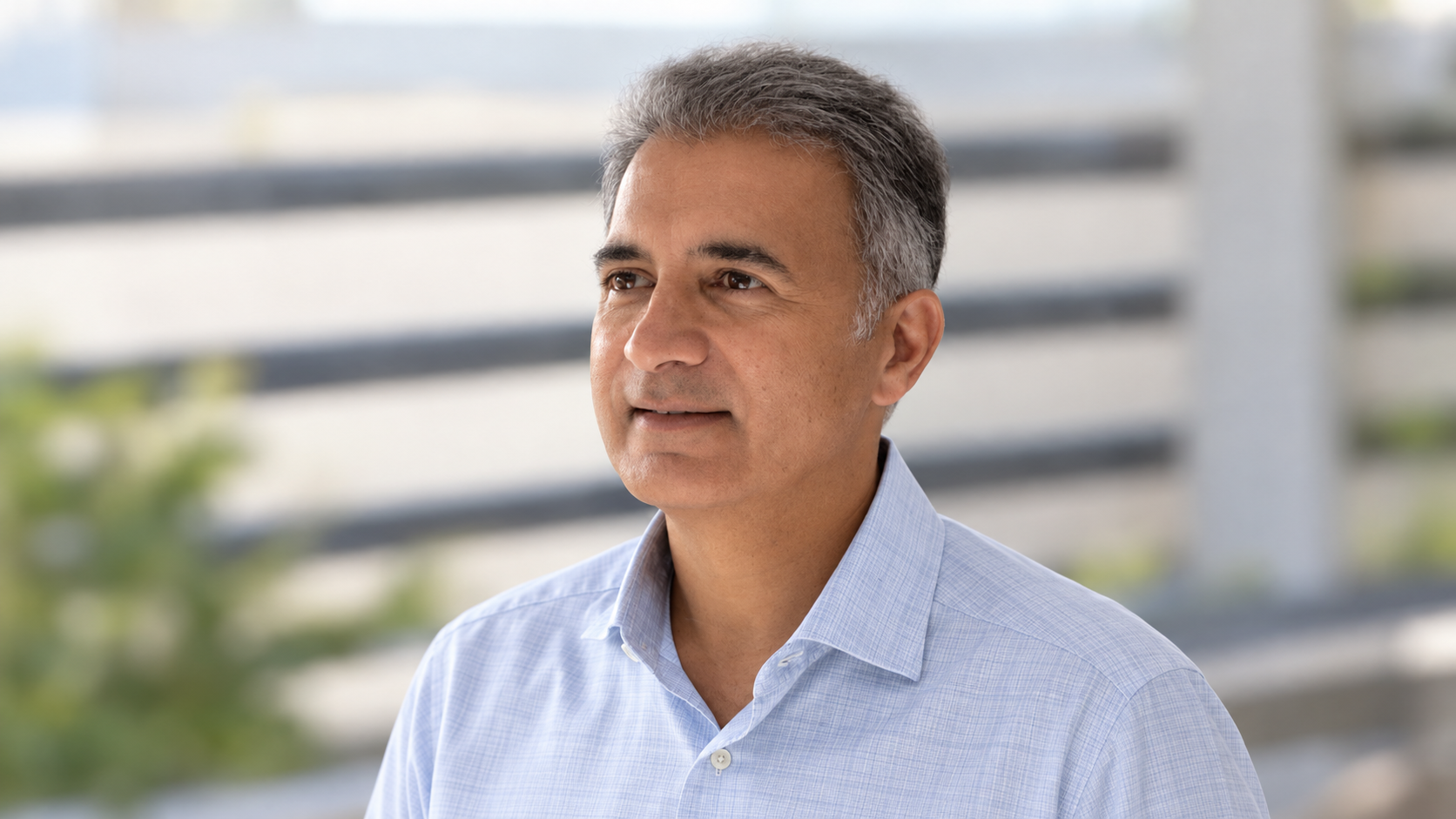 Andy Khubani, approved colorized LinkedIn portrait accompanying his 2015 tribute