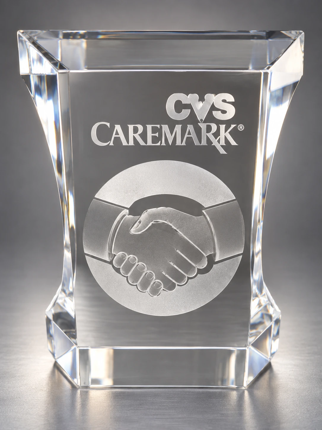 Crystal CVS Caremark award from the company collection