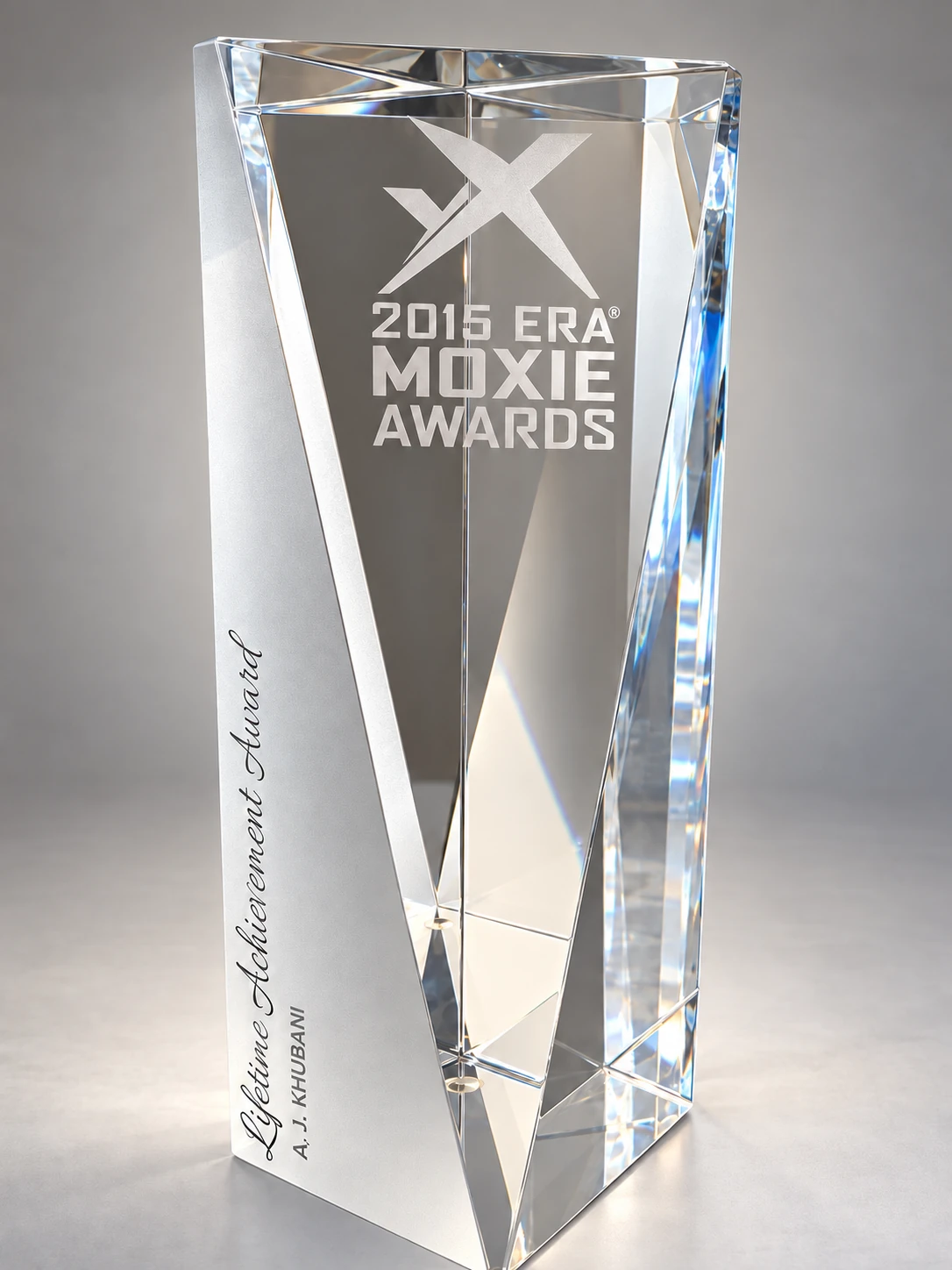 2015 ERA Lifetime Achievement Award award for AJ Khubani